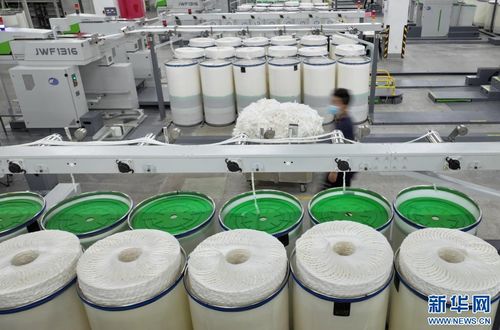 江蘇南通 智慧紡紗工廠生產忙